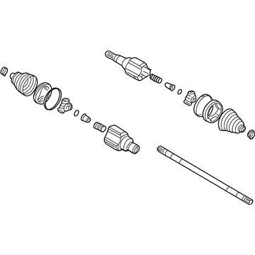 Chevy 88967242 Axle Assembly