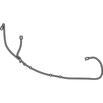 Cadillac 19353709 Washer Hose