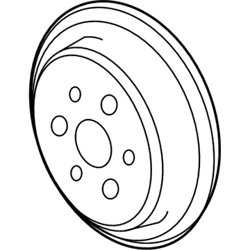 Chevy 90537298 Pulley