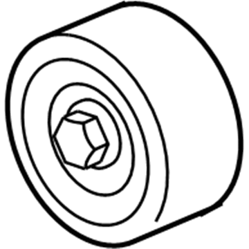 Chevy 12611935 Idler Pulley