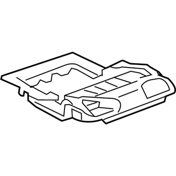 GM 89043623 Frame Asm,Driver Seat Cushion