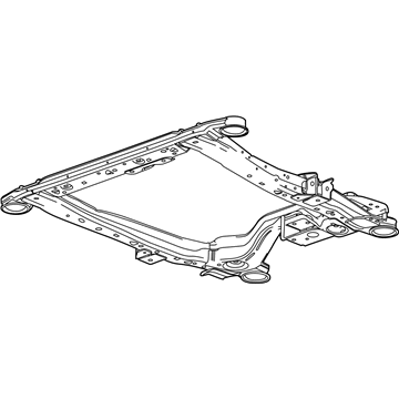 GM 22879342 Frame Assembly, Drivetrain & Front Suspension (W/ In