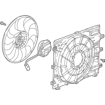 GM 85109720 FAN ASM-ENG CLR