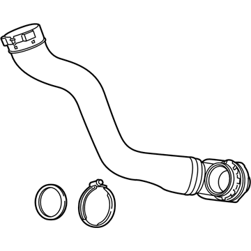 GM 23163572 Air Cooler Inlet Air Hose