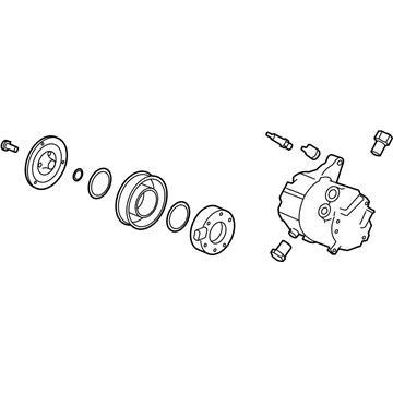 Saturn 19418182 Compressor