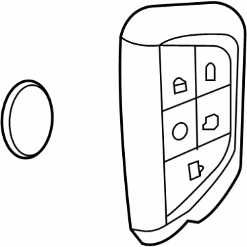 Cadillac 13548127 Transmitter