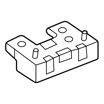 GM 84940577 Bracket, Low Freq R/Cmpt Ant