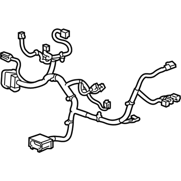 GM 20837671 Harness Assembly, Front Floor Console Wiring