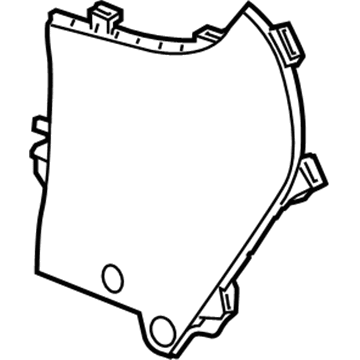 Cadillac 22855157 Side Trim