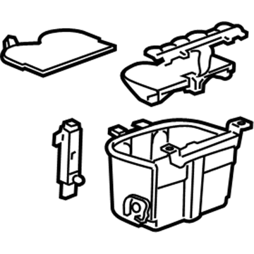 GM 22797829 Holder Assembly, Front Floor Compartment Cup