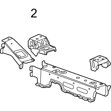 Cadillac 84207575 Crossmember Assembly