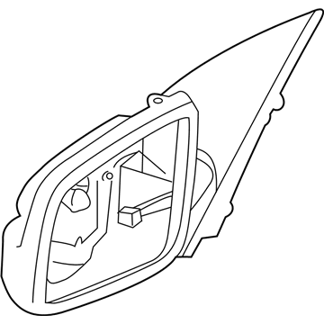 Chevy 92260423 Mirror Assembly