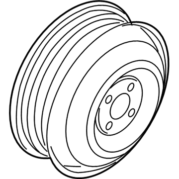 Chevy 96415007 Wheel, Spare