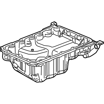 Saturn 12582338 Oil Pan