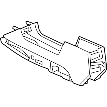 Cadillac DTS Center Console Base - 20923491