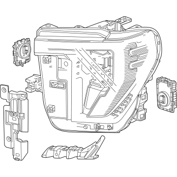 GMC 86516401 Headlamp Assembly