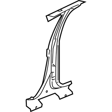 GM 15263672 Reinforcement Assembly, Center Pillar Outer Panel