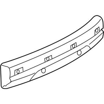 GM 10353577 Absorber, Rear Bumper Fascia Energy