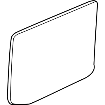 GM 15094404 Window,Rear Side Door