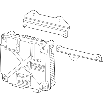 Chevy 86588245 MODULE,ACCESSORY AC & DC POWER CONTROL (W/BRACKET)(INCLUDES 1,2)(LABELED 86588245, 84981765)