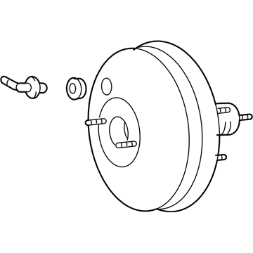 2009 Pontiac Vibe Brake Booster - 19204760