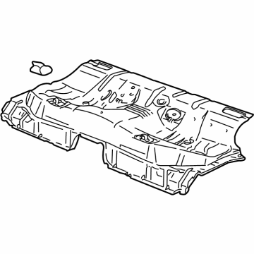 2000 Saturn LS Floor Pan - 22687889