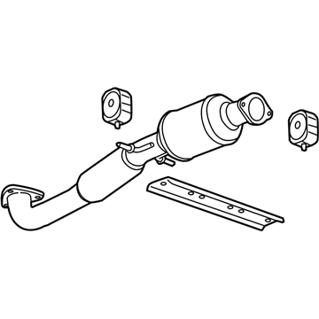 Chevy 39062986 Front Pipe