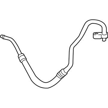 Chevy Cruze Oil Cooler Hose - 39014808