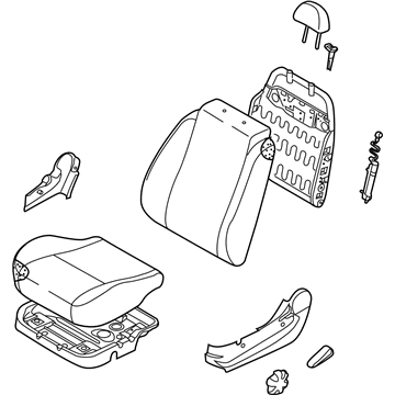 Chevy 96801824 Seat Assembly