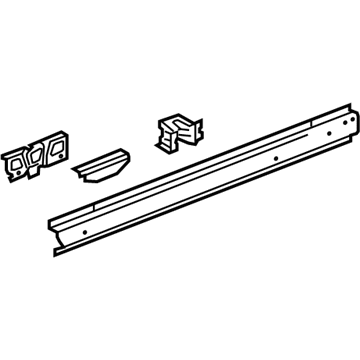 Chevy 20845931 Rocker Reinforcement