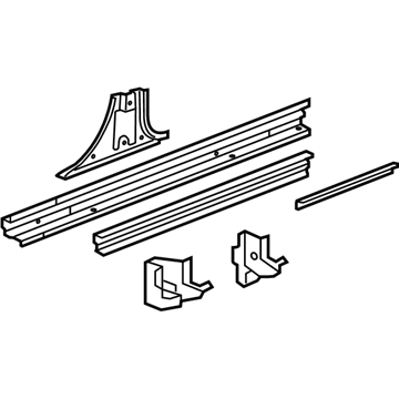 Chevy 23127608 Inner Rocker