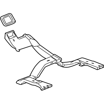 GM 25872373 Duct Assembly, Floor Rear Air Outlet