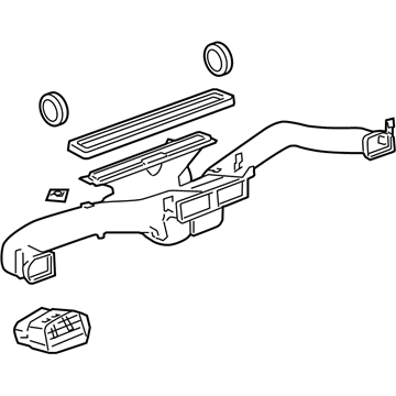 Cadillac 25992392 Air Distributor