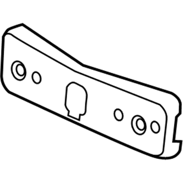 Cadillac 22985178 License Bracket