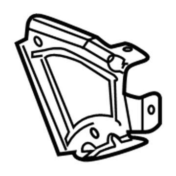 GM 12335670 Support,Rear Bumper Filler