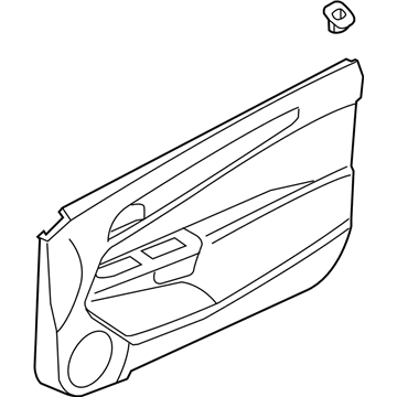 Saturn 94700933 Door Trim Panel