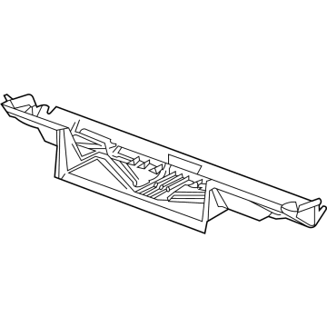 GM 84126420 Baffle, Rad Air Lwr