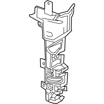 GM 84126424 Baffle, Rad Air Si