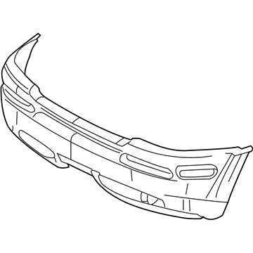 2003 Oldsmobile Bravada Bumper - 88937035