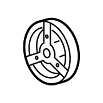 Pontiac 90537704 Crankshaft Pulley