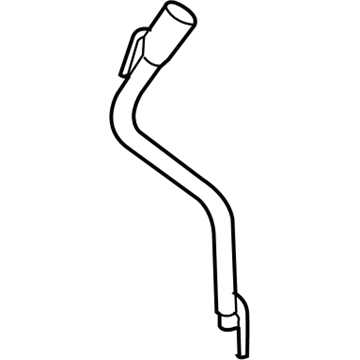 2009 Cadillac CTS Fuel Filler Hose - 20931175