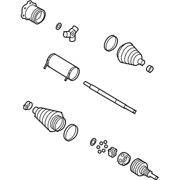 GMC 84842044 Axle Assembly