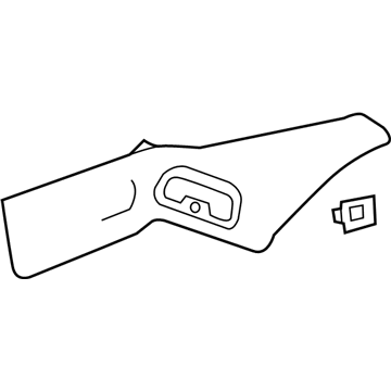 Cadillac 20991669 Lower Trim