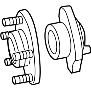 2008 Pontiac G8 Wheel Bearing - 92192305