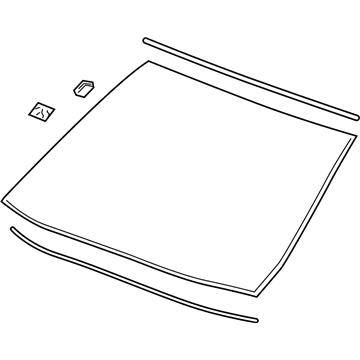 Cadillac 15829861 Windshield