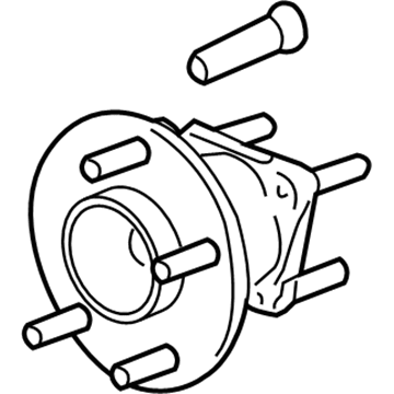 Saturn 10345966 Hub & Bearing