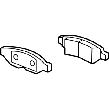 2018 Buick Envision Brake Pad - 23145352