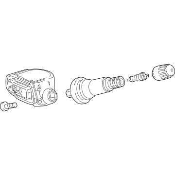 GM 13538759 Sensor Assembly, Tire Press Ind