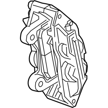 GM 87837859 CALIPER ASM-FRT BRK (W/O BRK PADS & BRKT)