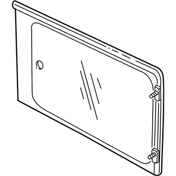 GM 10418790 Window Assembly, Body Side Front